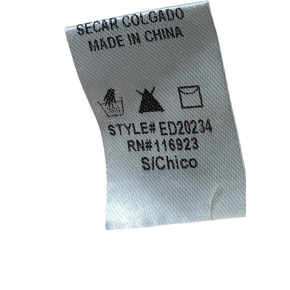 New Easel Kaftan Dress Small Beige Oversized Boho Cotton Tie Front Lounge - Picture 12 of 13